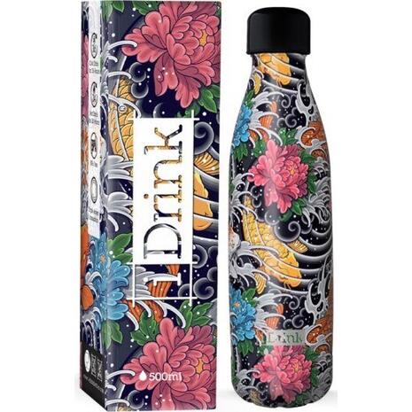 Μπουκάλι θερμός i-Drink ID0435 Therm Bottle 500ml Carpa koi