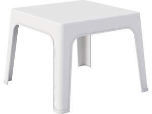ΤΡΑΠΕΖΑΚΙ ΤΕΤΡΑΓΩΝΟ SLEEK HM6371.01 ΠΟΛΥΠΡΟΠΥΛΕΝΙΟ ΣΕ ΛΕΥΚΟ 56x56x40Υεκ.
