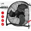 Επιδαπέδιος ανεμιστήρας, 100W Life Meltemi Mystery Black