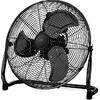 Επιδαπέδιος ανεμιστήρας, 100W Life Meltemi Mystery Black