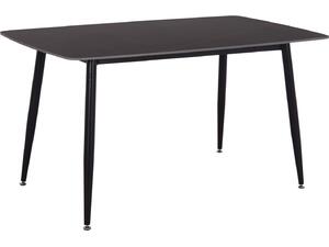 ΤΡΑΠΕΖΙ RAVEN HM18149.02 ΚΕΡΑΜΙΚΟ TOP ΜΕ ΟΨΗ ΜΑΥΡΟ ΜΑΡΜΑΡΟ 140x80x74Υεκ.