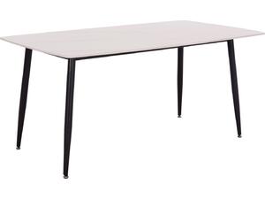 ΤΡΑΠΕΖΙ RAVEN HM18150.01 ΚΕΡΑΜΙΚΟ TOP ΜΕ ΟΨΗ ΛΕΥΚΟ ΜΑΡΜΑΡΟ 160x80x74Υεκ.