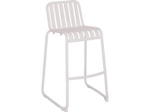 ΣΚΑΜΠΟ ΜΠΑΡ ΑΛΟΥΜΙΝΙΟΥ RACHEL HM6341.02 ΛΕΥΚΟ 47x56,5x98,5Υεκ.