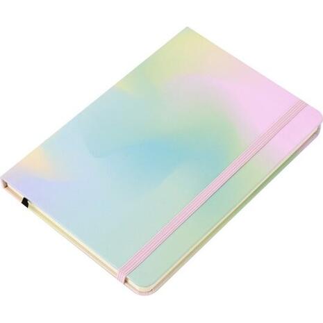 Σημειωματάριο Total Gift XL2050 Rainbow Α5 με λάστιχο