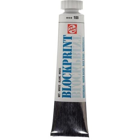 Μελάνι τυπώματος χαρακτικής Talens Blockprint σωληνάριο 20ml 100 White