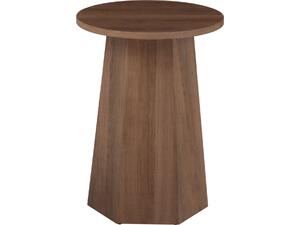 ΤΡΑΠΕΖΙ ΣΑΛΟΝΙΟΥ CARPEN HM18270 MDF ΜΕ ΕΠΕΝΔΥΣΗ PAPERWOOD Φ40x55Υεκ.
