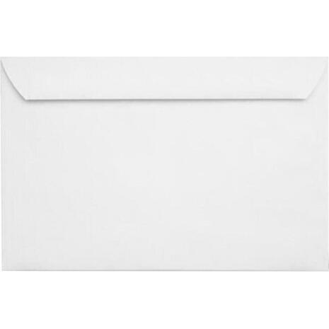 Φάκελος αλληλογραφίας Metron 11.4x16.2 cm λευκός καρέ με αυτοκόλλητο 90 gsm (1 τεμάχιο) (Λευκό)