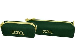 Κασετίνα βαρελάκι Polo Wallet IV Green/Yellow (937006-6271)