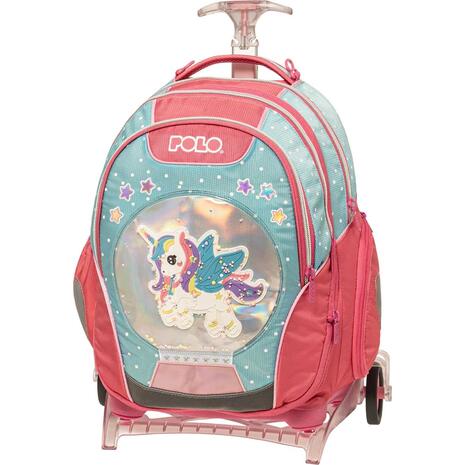 Τσάντα τρόλεϊ 3 θέσεων Polo Reel Snowball Unicorn