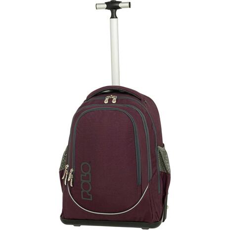 Τσάντα τρόλεϊ 3 θέσεων Polo Cart Eggplant - Μελιτζανί