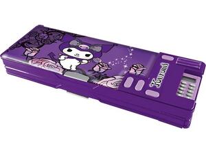 Κασετίνα Retro με κομπιουτεράκι Graffiti Purple Kuromi