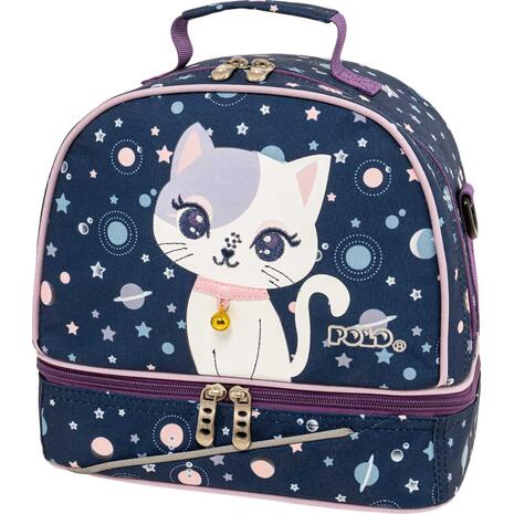 Τσαντάκι φαγητού πλάτης ισοθερμικό Polo Kid's Fun II Space Cat