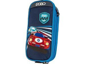 Κασετίνα οβάλ 3 θέσεων Polo Reel Race Car
