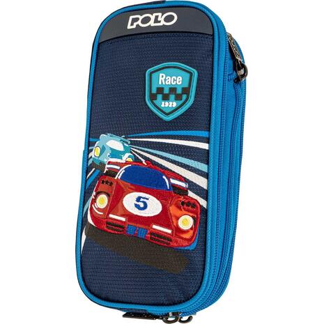 Κασετίνα οβάλ 3 θέσεων Polo Reel Race Car