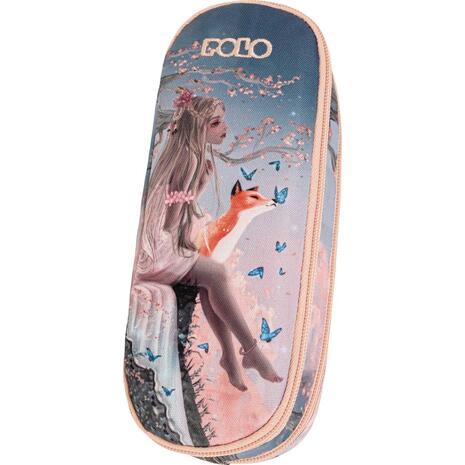 Κασετίνα οβάλ 2 θέσεων Polo Maxxi Girl