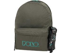 Τσάντα πλάτης 2+1 θέσεων Polo  Original Double Scarf Grey/Petrol