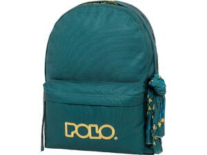 Τσάντα πλάτης 2+1 θέσεων Polo Original Double Scarf Petrol/Gold