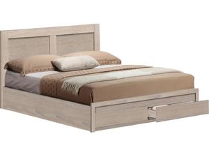 ΚΡΕΒΑΤΙ CAPRI HM665.02 ΜΕ 2 ΣΥΡΤΑΡΙΑ ΜΕΛΑΜΙΝΗ SONAMA ΓΙΑ ΣΤΡΩΜΑ 120x200εκ.