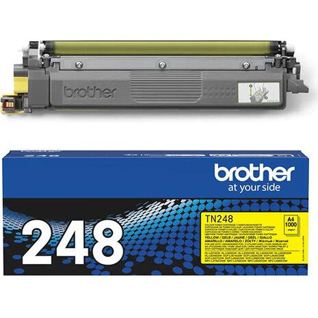 Τόνερ εκτυπωτή Brother TN-248Y Yellow 1000 pages (TN-248Y) (Yellow)