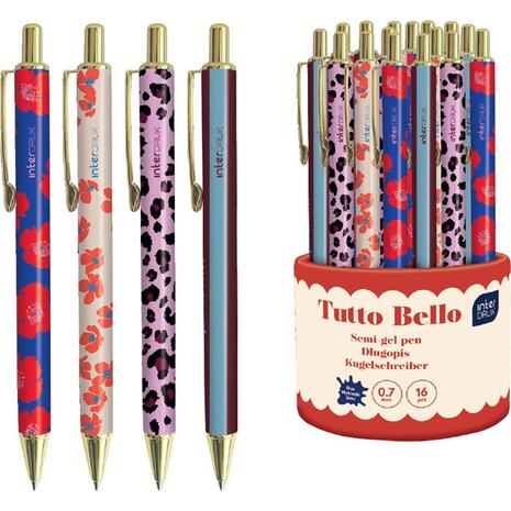 Στυλό Interdruk 368386 Tutto Bello Semi Gel GEL 0,7mm διάφορα σχέδια