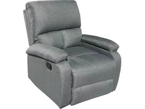 ΠΟΛΥΘΡΟΝΑ RELAX DIONI HM3296.01 ΓΚΡΙ ΥΦΑΣΜΑ 85x90x100Υεκ.