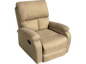ΠΟΛΥΘΡΟΝΑ RELAX DIONI HM3296.03 ΜΠΕΖ ΥΦΑΣΜΑ 85x90x100Υεκ.