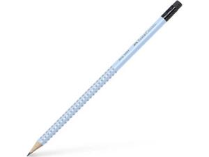 Μολύβι με γόμα Faber-Castell Grip 2001 2B Sky Blue 217274