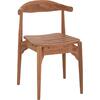ΚΑΡΕΚΛΑ ΤΡΑΠΕΖΑΡΙΑΣ ΕΞ.ΧΩΡΟΥ DONNY HM6378 ΞΥΛΟ TEAK 52x54x74Υεκ.