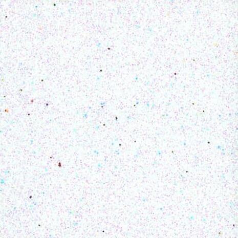 Χαρτί χειροτεχνίας eva glitter 2mm A4 (21x30cm) λευκό (Λευκό)