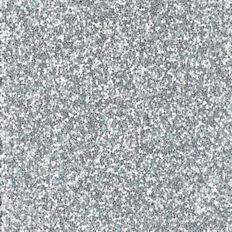 Χαρτί χειροτεχνίας eva glitter 2mm A4 (21x30cm) ασημί
