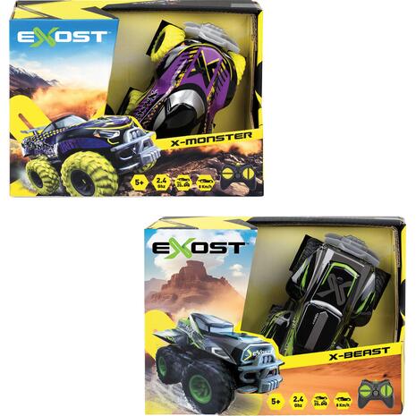 Exost X-Monster Και X-Beast Τηλεκατευθυνόμενα Αυτοκίνητα (7530-20683)