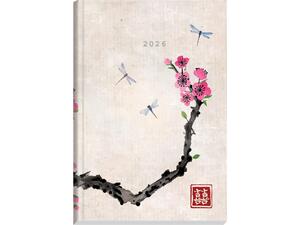 Ημερολόγιο ημερήσιο Next 2026 Trends Japan Art δετό 14x21εκ.