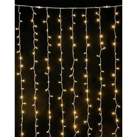 Χριστουγεννιατικά λαμπάκια κουρτίνα Delights 2x2m 300 led 31V θερμό λευκό