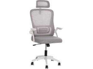 ΚΑΡΕΚΛΑ ΓΡΑΦΕΙΟΥ BLAZER HM1205.02 ΓΚΡΙ MESH-ΛΕΥΚΟΣ ΣΚΕΛΕΤΟΣ 60x58x110-130Υεκ.