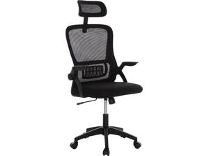 ΚΑΡΕΚΛΑ ΓΡΑΦΕΙΟΥ BLAZER HM1205.01 ΜΑΥΡΟ MESH-ΜΑΥΡΟΣ ΣΚΕΛΕΤΟΣ 60x58x110-130Υεκ.