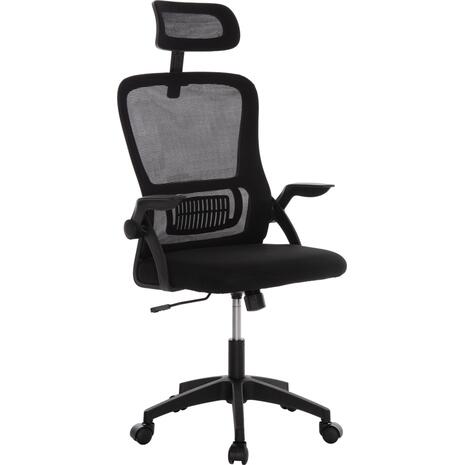 ΚΑΡΕΚΛΑ ΓΡΑΦΕΙΟΥ BLAZER HM1205.01 ΜΑΥΡΟ MESH-ΜΑΥΡΟΣ ΣΚΕΛΕΤΟΣ 60x58x110-130Υεκ.