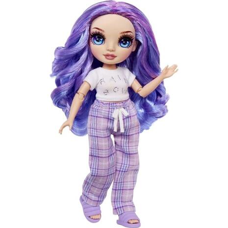 Rainbow High Junior High PJ Party Κούκλα Violet Purple (503705)