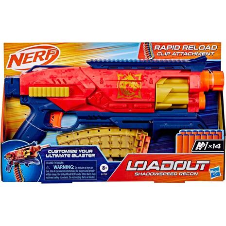Nerf Loadout Blaster Shadowspeed Recon (G1759)