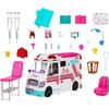 Mattel Barbie Κινητό Ιατρείο - Ασθενοφόρο HKT79