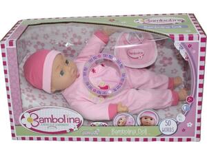 Just Toys Μωρό Κούκλα Bambolina για 2+ Ετών 40 εκ. μιλάει Ελληνικά! (BD310)