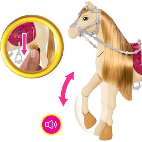 Άλογο ιππασίας Barbie HXJ42