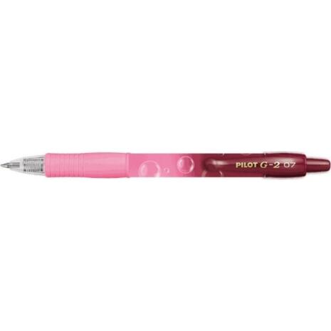 Στυλό Gel Pilot G-2 "Bubble" Limited Edition Medium 0.7mm Μπλε μελάνι - Ροζ σώμα (BLG27TRB-PG-L) (Ροζ)