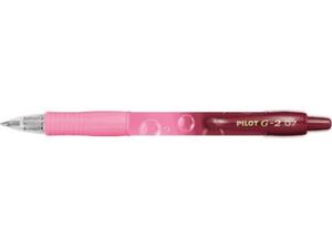 Στυλό Gel Pilot G-2 "Bubble" Limited Edition Medium 0.7mm Μπλε μελάνι - Ροζ σώμα (BLG27TRB-PG-L) (Ροζ)