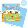 Βιβλία χρωματισμού Colouring book "Ζωάκια" 21x21εκ., 44 φύλλα (36251)
