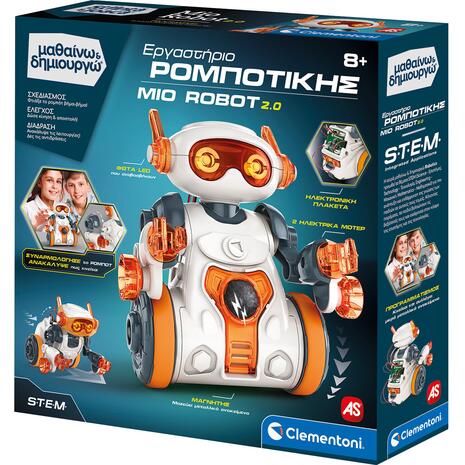 Μαθαίνω Δημιουργώ Robotics Εκπαιδευτικό Παιχνίδι Εργαστήριο Ρομποτικής Mio Robot 2.0 (1026-63436)