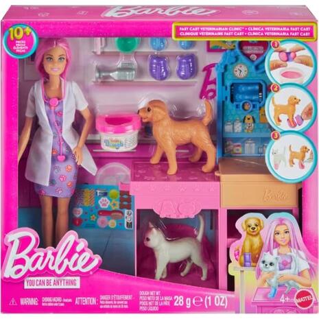 Mattel Barbie Ιατρείο Για Ζωάκια (JFX93)