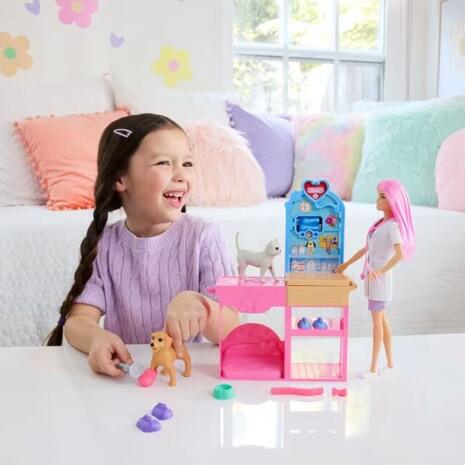 Mattel Barbie Ιατρείο Για Ζωάκια (JFX93)