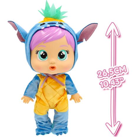 Κούκλα Cry Babies Κλαψουλίνια Κλαίει Με Αληθινά Δάκρυα Αγαπουλίνια - Stich (4104-92931)