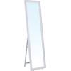 MIRROR Καθρέπτης Δαπέδου Τοίχου Ξύλινος Antique White (Ε7185,1)