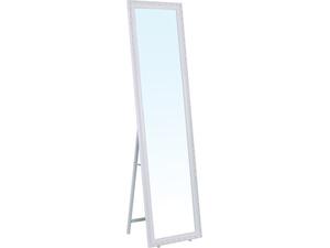 MIRROR Καθρέπτης Δαπέδου Τοίχου Ξύλινος Antique White (Ε7185,1)